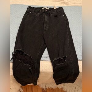 Abercrombie & Fitch Black High Rise Jeans